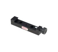 Geoptik Morsetto per binari a prisma tipo Losmandy, corto, nero