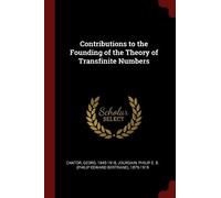 Georg Cantor Philip E Contributions to the Founding of the Theory o (Tascabile)