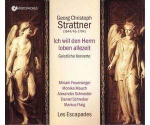 Georg Christoph Str Georg Christoph Strattner: Ich Will Den Herrn Loben Al (CD)