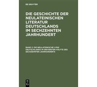 Georg Ellinger Die neulateinische Lyrik Deutschlands in der e (Copertina rigida)
