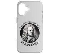 Georg Friedrich Händel Compositore barocco Custodia per iPhone 16