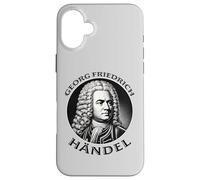 Georg Friedrich Händel Compositore barocco Custodia per iPhone 16 Plus