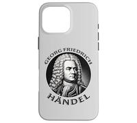 Georg Friedrich Händel Compositore barocco Custodia per iPhone 16 Pro Max