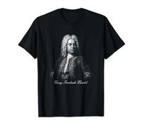 Georg Friedrich Händel Compositore Classico Barocco Maglietta