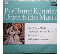 Georg Friedrich Händel - Karl Richter Und Sein Karl Richter Und Sein Kammerorchester - Orgelkonzerte Nr. 4 Und Nr. 10 - Decca - LW 50175