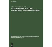 Georg Huth Albert Grü Alterthümer Aus Der Malakand- Und Swat- (Copertina rigida)