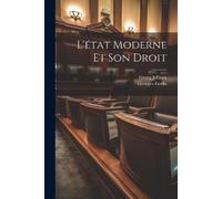Georg Jellinek Georges Fardis L'état Moderne Et Son Droit (Tascabile)