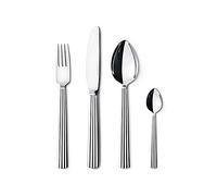Georg Jensen GJ108295 Set di Posate, 16 pezzi, Acciaio INOX lucidato a specchio, 8,19 x 19 x 26,2 cm