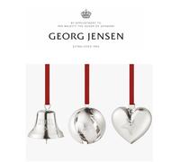 Georg Jensen Natale 2021 ottone placcato con palladio 3 pezzi NUOVO confezion...