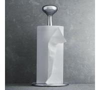 Georg Jensen Porta rotolo da cucina Alfredo, Acciaio INOX, Argento, 16.3 x 15 x 32 cm