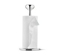Georg Jensen Porta rotolo da cucina Alfredo, Acciaio INOX, Argento, 16.3 x 15 x 32 cm