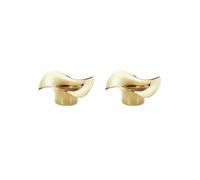 Georg Jensen - Portacandele Cobra oro, 2 pezzi
