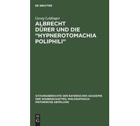 Georg Leidinger Albrecht Dürer Und Die "Hypnerotomachia Polip (Copertina rigida)