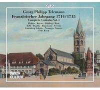 Annemarie Pfahler; Agnes Kovacs; Matthias Dahling; Jeff Mack; Fabian Kelly; Georg Poplutz; Hans Christoph Begemann; David Severin; Gutenberg Soloists; Neumeyer Consort - Georg Philipp Telemann: French Church Year 1714/1715 - Complete Cantatas, Vol. 4