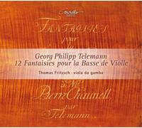 Georg Philipp Tel Georg Philipp Telemann: 12 Fantaisies Pour La Basse De V (CD)