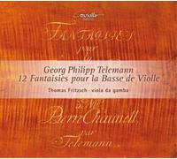 Georg Philipp Tel Georg Philipp Telemann: 12 Fantaisies Pour La Basse De V (CD)