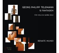 Georg Philipp Tele Georg Philipp Telemann: 12 Fantasien Für Viola Da Gamba (CD)