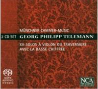 Georg Philipp Telem Georg Philipp Telemann: XII Solos a Violon Ou Traversi (CD)