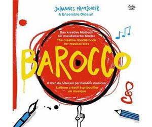 Georg Philipp Telemann Barocco: The Creative Doodle Book for Musical Kids (CD)