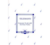 Georg Philipp Telemann: Concerto No.4 In D For Four Violas