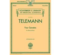 Georg Philipp Telemann Four Sonatas For Flute And Piano (Tascabile)