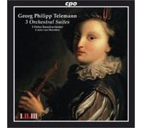 Georg Philipp Telemann Georg Philipp Telemann: 3 Orchestral Suites (CD) Album