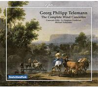 Georg Philipp Telemann Georg Philipp Telemann: The Complete Wind Concertos (CD)