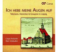 Georg Philipp Telemann Ich Hebe Meine Augen Auf (CD) Album
