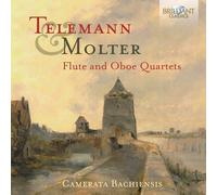 Georg Philipp Telemann Telemann & Molter: Flute and Oboe Quartets (CD) Album