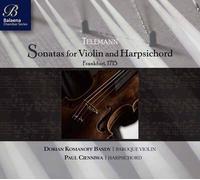 Georg Philipp Telemann Telemann: Sonatas for Violin and Harpsichord (CD) Album