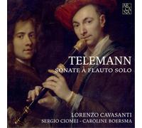 Georg Philipp Telemann – Sonate a flauto solo – CD – Arcana
