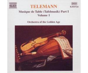 Georg Philipp Telemann Telemann: Tafelmusik, Part 1 - Vol. 1 (CD) Album
