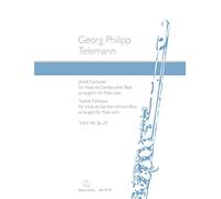 Georg Philipp Telemann-Twelve Fantasias for Viola da gamba without Bass