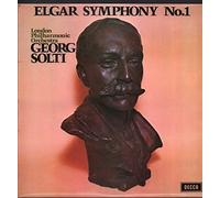 Georg Solti / London Philharmonic Orchestra - SXL 6569 Elgar Symphony 1 London Philharmonic Georg Solti LP