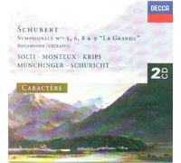 Georg Solti - Symphonies No 5, 6, 8 "Inachevée", 9 "La Grande"; Rosamunde.