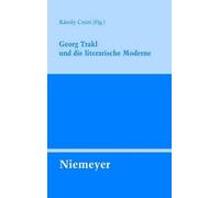 Georg Trakl Und Die Literarische Moderne (Tascabile)
