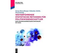 Georg Wenzelburger Seb Weiterführende statistische Methoden (Copertina rigida)