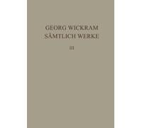 Georg Wickram Knaben Spiegel. Dialog vom ungeratnen Sohn (Copertina rigida)