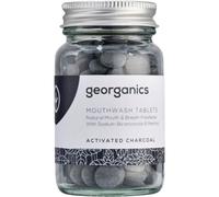 Georganics Compresse per denti al carbone attivo, 120 pezzi