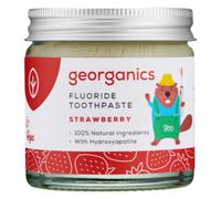 Georganics Dentifricio Fluoro Fragola 60 ml - Dentifricio