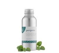 Georganics - Olio Collutorio Sbiancante Bio Oil pulling - Miscela che pulisce & Riduce Placca con Olio di Cocco Vergine e Bio - Vegan, senza SLS, Test Sugli Animali e Fluoro - Menta Verde - 100ml