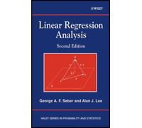 George A. F. Seber Alan J. Lee Linear Regression Analysis (Copertina rigida)