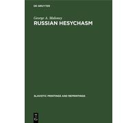George A. Maloney Russian hesychasm (Copertina rigida)