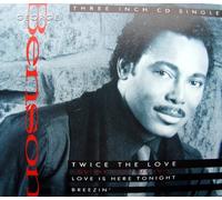 George Benson - Twice the love (3" in 5"-case, 3 tracks, 1988)