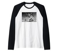 George Best ha affrontato Il Man Utd, Coppa del Mondo di Calcio del West Ham 1971 Maglia con Maniche Raglan