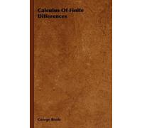 George Boole Calculus Of Finite Differences (Copertina rigida)