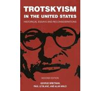 George Breitman Trotskyism In The United States (Tascabile)