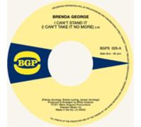 George, Brenda - I Can't Stand It/What You See Is What You Get