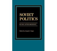 George Breslauer Robert H. Donaldson Dan Jaco Soviet Politics (Copertina rigida)