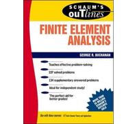 George Buchanan Schaum's Outline of Finite Element Analysis (Tascabile)